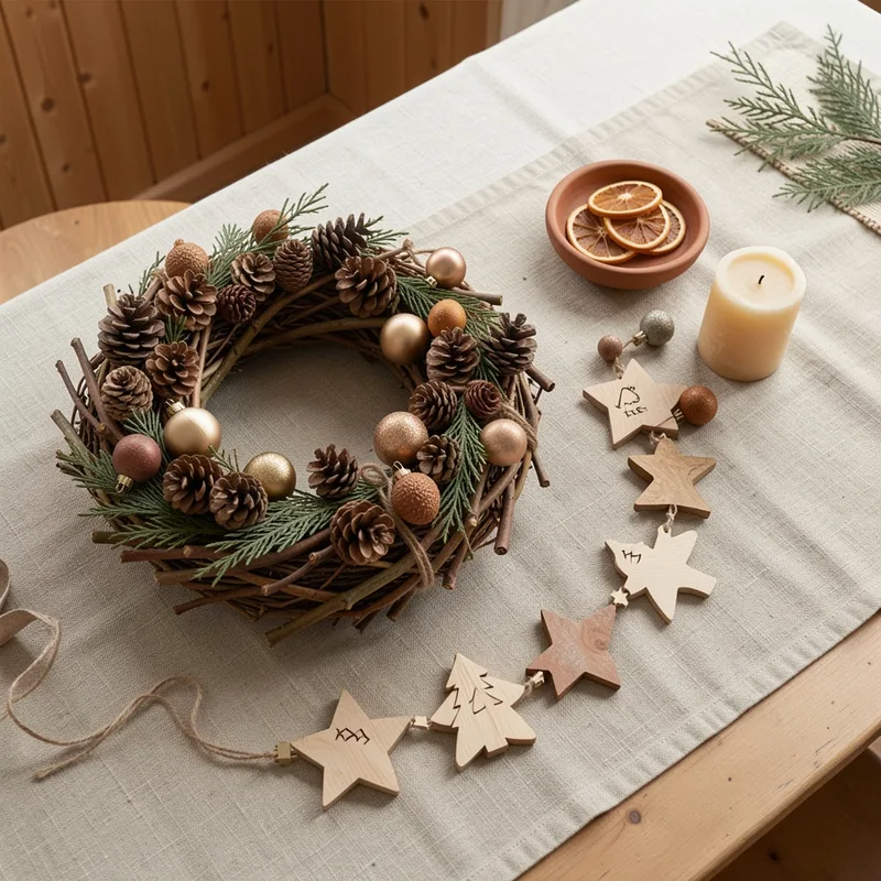 Déco Noël écolo : 12 idées pour un intérieur festif et durable