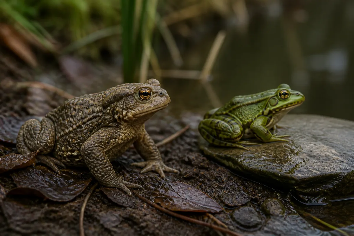 Différence grenouille crapaud : 6 critères de terrain