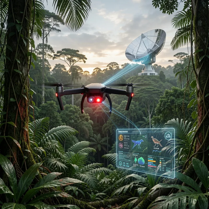 Intelligence artificielle et environnement : comment l'IA protège la biodiversité